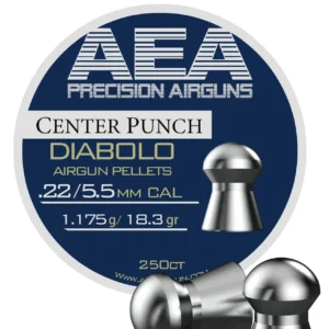 AEA Center Punch Pellets | .22 Cal | 18.3 gr
