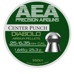 AEA Center Punch Pellets | .25 Cal | 25.3 gr