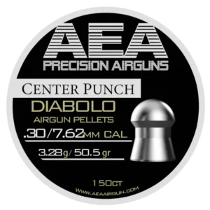AEA Center Punch Pellets | .30 Cal | 50.5 gr | 150 Ct